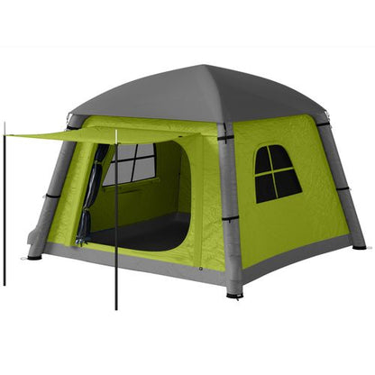 Outsunny Inflatable Camping Tent, Easy Setup 2 Man Tent - Cheap Tent