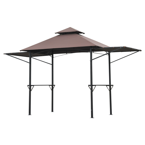 Party BBQ Tent Outdoor Camping Patio Canopy Awing Waterproof Coffee - Cheap Tent