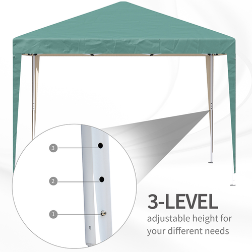 3x3m Garden Pop Up Gazebo Marquee Party Tent Wedding Canopy UV Protection - Cheap Tent