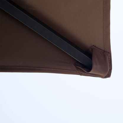 Outsunny 8ft Double-Tier Gazebo Grill Canopy Tent Shelter-Coffee - Cheap Tent