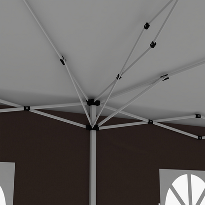 3 x 6m Pop Up Gazebo Height Adjustable Party Tent w/ Storage Bag Black - Cheap Tent
