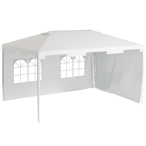 3 x 4 m Garden Gazebo Outdoor Canopy Marquee Party Tent White - Cheap Tent
