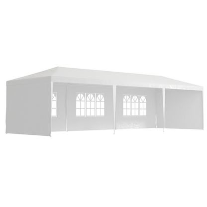 9m x 3m Outdoor Garden Gazebo Wedding Party Tent Canopy Marquee White - Cheap Tent