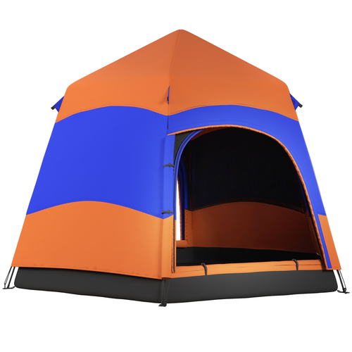 4 Person Pop Up Tent Camping Festival Hiking Shelter Family Portable Outsunny - Cheap Tent