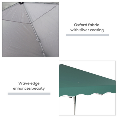 Outsunny 3x3(m) Pop Up Gazebo Marquee Tent for Garden w/ Carry Bag Green - Cheap Tent