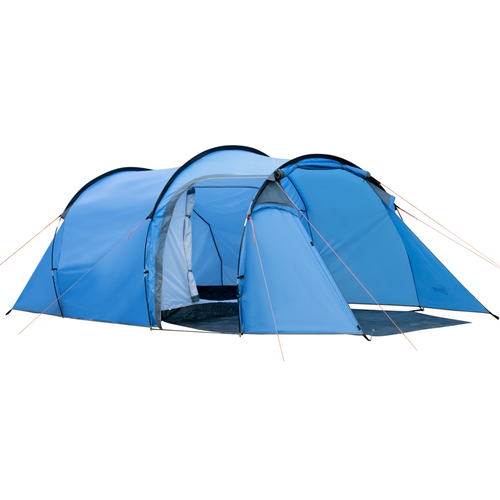 3 Man 2 Room Tent Camping Tent With Living Area Air Vents Blue - Cheap Tent