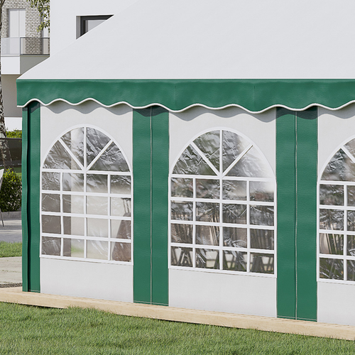 6 x 4m Marquee Gazebo, Party Tent with Double Doors for Wedding and Events - Cheap Tent