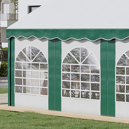 6 x 4m Marquee Gazebo, Party Tent with Double Doors for Wedding and Events - Cheap Tent