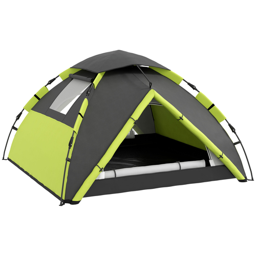 Outsunny 3-4 Man Camping Tent Portable with Bag, Quick Setup - Cheap Tent