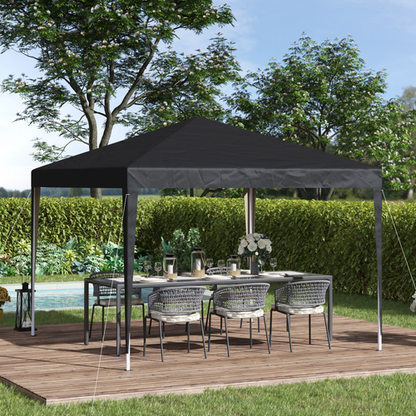 Outsunny 3 x 3 m Garden Pop Up Gazebo Marquee Party Tent Wedding Canopy - Cheap Tent
