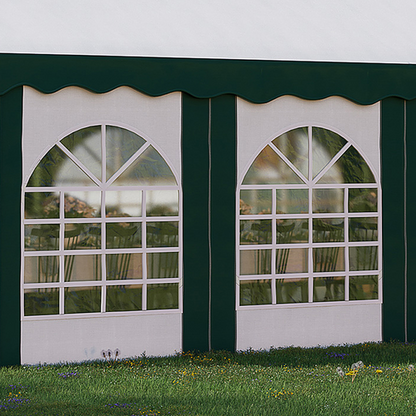 8 x 4m Marquee Gazebo, Party Tent with Double Doors for Wedding and Events - Cheap Tent