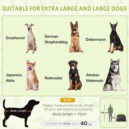 PawHut Foldable Dog Cat Tent with Waterproof Oxford Cloth, Carry Bag, Green - Cheap Tent