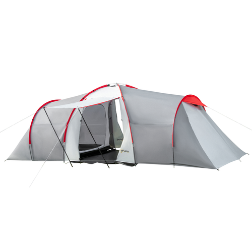 4-6 Person Camping Tent with 2 Bedroom, Living Area and Vestibule - Cheap Tent