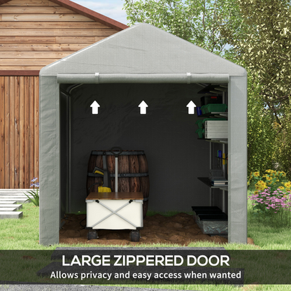 Outsunny 1.6 x 2.2m Garden Storage Shed Portable Shed Tent - Cheap Tent