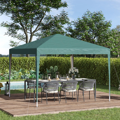3x3m Garden Pop Up Gazebo Marquee Party Tent Wedding Canopy UV Protection - Cheap Tent